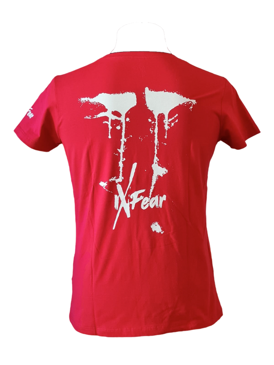 T-Shirt Rosso Bianco / Red White