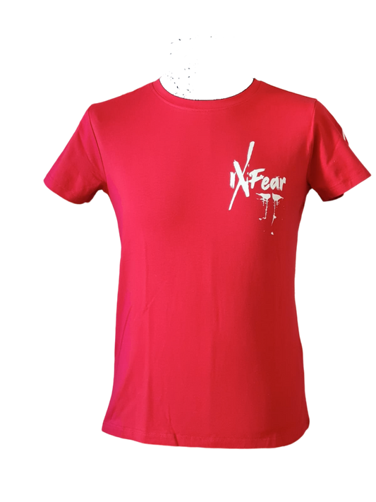 T-Shirt Rosso Bianco / Red White