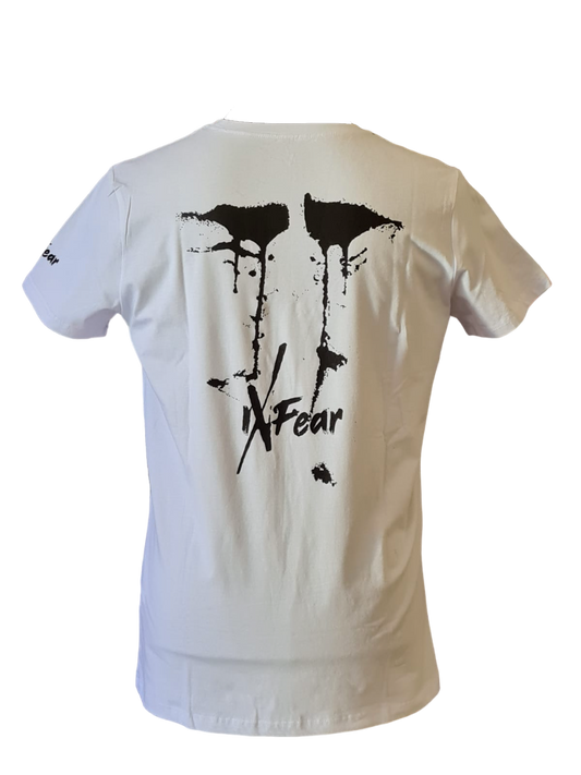 T-Shirt  Bianco Nero /  White Black